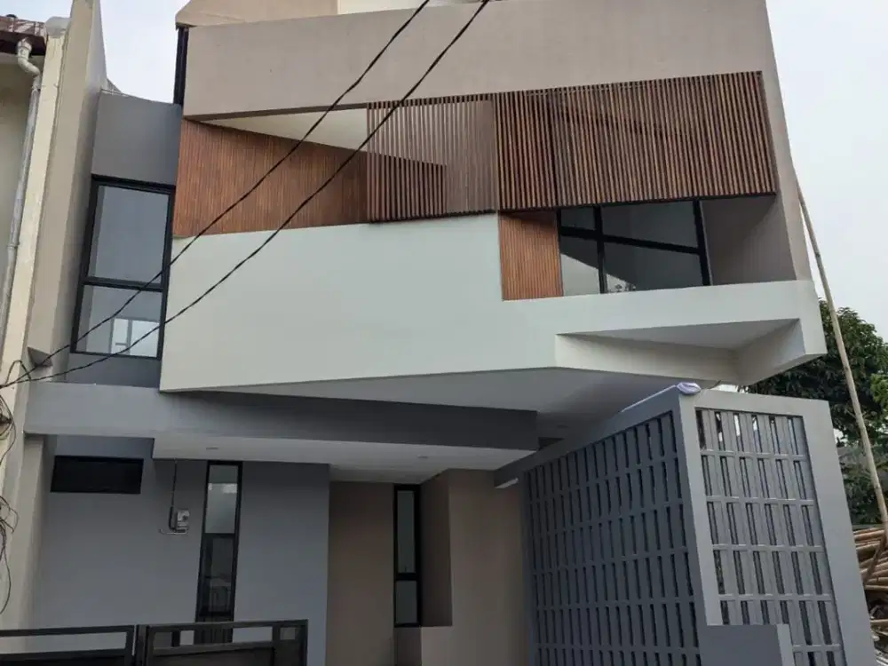 Dijual Rumah Brand New Modern Home Lokasi Strategis Dekat Pasar Modern Bintaro di Sektor 9 Bintaro Tangsel Cw-13597