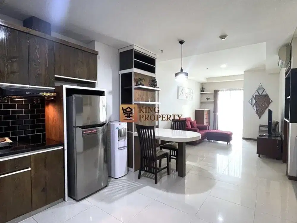 Best Value! Condominium Green Bay Pluit Greenbay 2BR 77M² Bonus Furnished Lengkap, View Laut Lepas Diatas Mall Baywalk