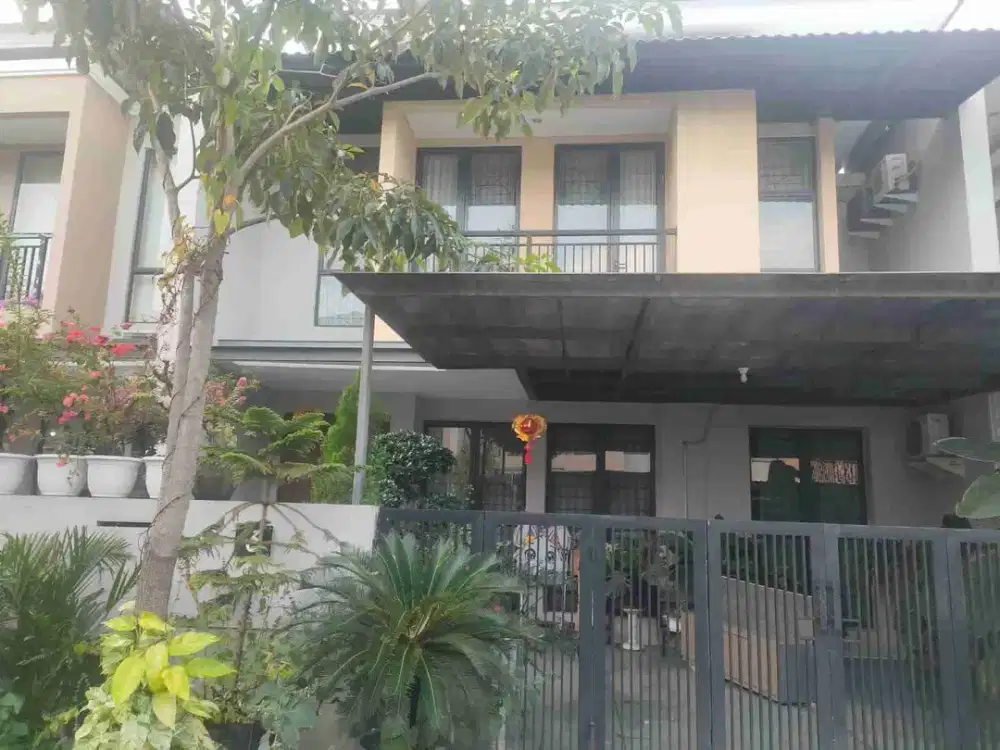 disewakan rumah siap huni full furnish pondok Tjandra cluster Ruby