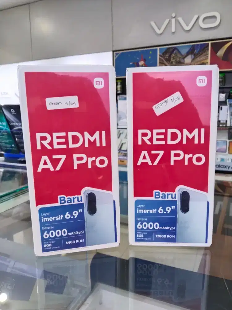 XIAOMI Redmi A7Pro, 4GB/64GB, 4GB/128GB, 6000mAh Garansi Resmi