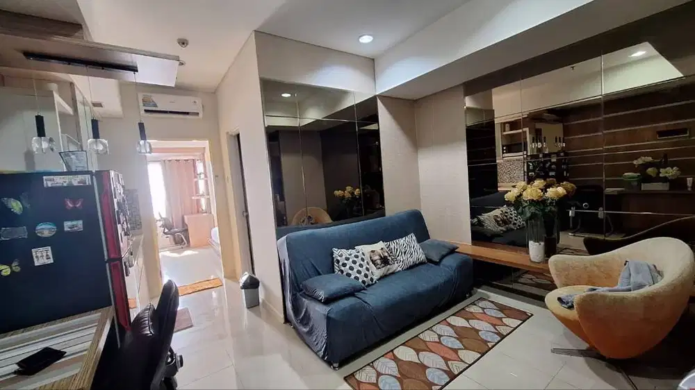 Sewa Apartemen Cosmo Terrace 1BR City View - Full Furnished Lt 28