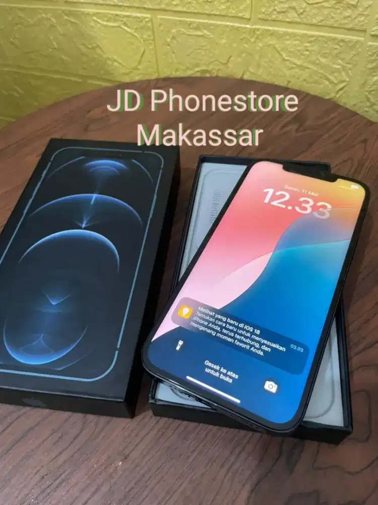 iPhone 12 Pro Max 128GB Pasific Blue ex inter