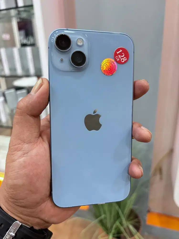Iphone 14 plus 128gb resmi beacukai terdaftar imei permanen