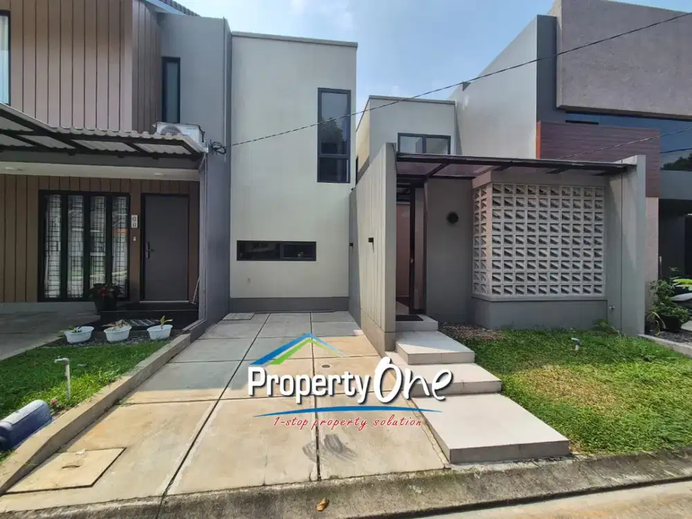 Jual Rumah Baru 2 Lantai Siap Huni Lokasi Strategis Di Serpong Garden Dekat Akses KRL Cisauk Dan Tol Serpong-Cinere