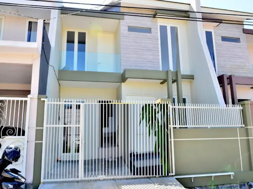 Rumah Baru Gress Minimalis Modern Siap Huni Lokasi Gayungsari Barat Surabaya Selatan