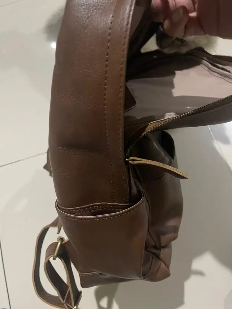 Tas ransel kulit