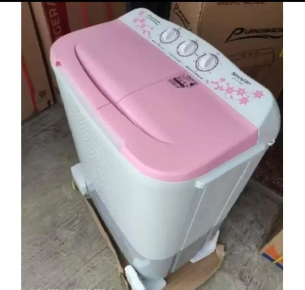 Dijual mesin cuci sharp dan Kulkas Sharp
