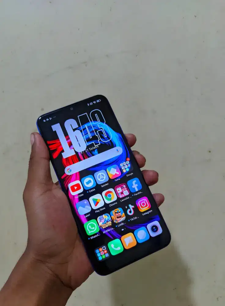 Xiaomi note 8 mulus apik siap pakai