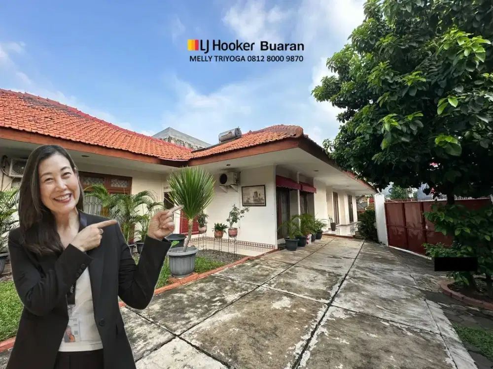 Rumah Asri dan Nyaman Komplek Pondok Bambu Jakarta Timur