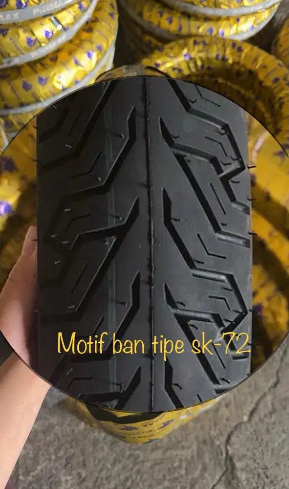 BAN LUAR TUBLESS RING -14 MOTOR METIK