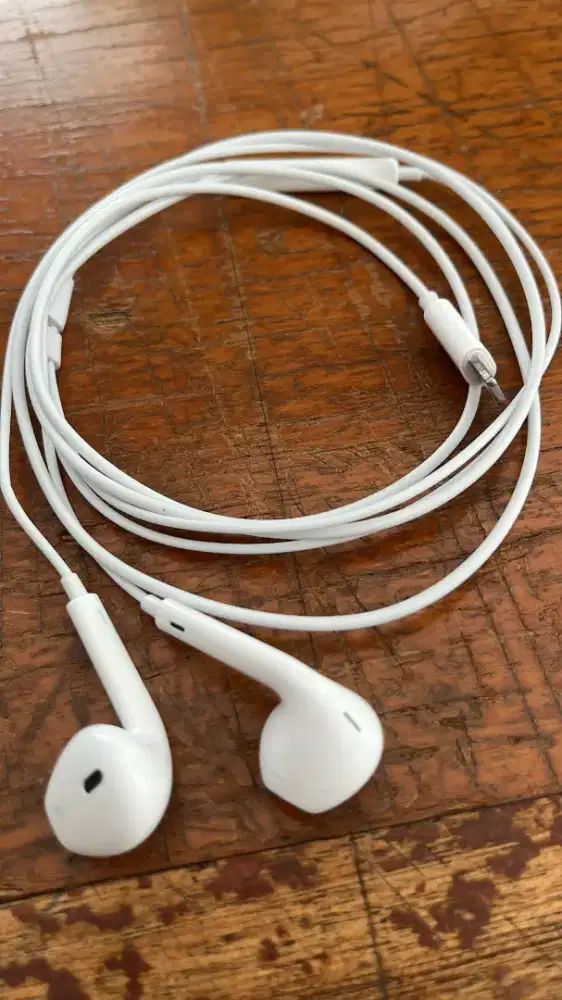 EarPods iPhone Lightning Original iBox - Headset Apple Asli Mulus