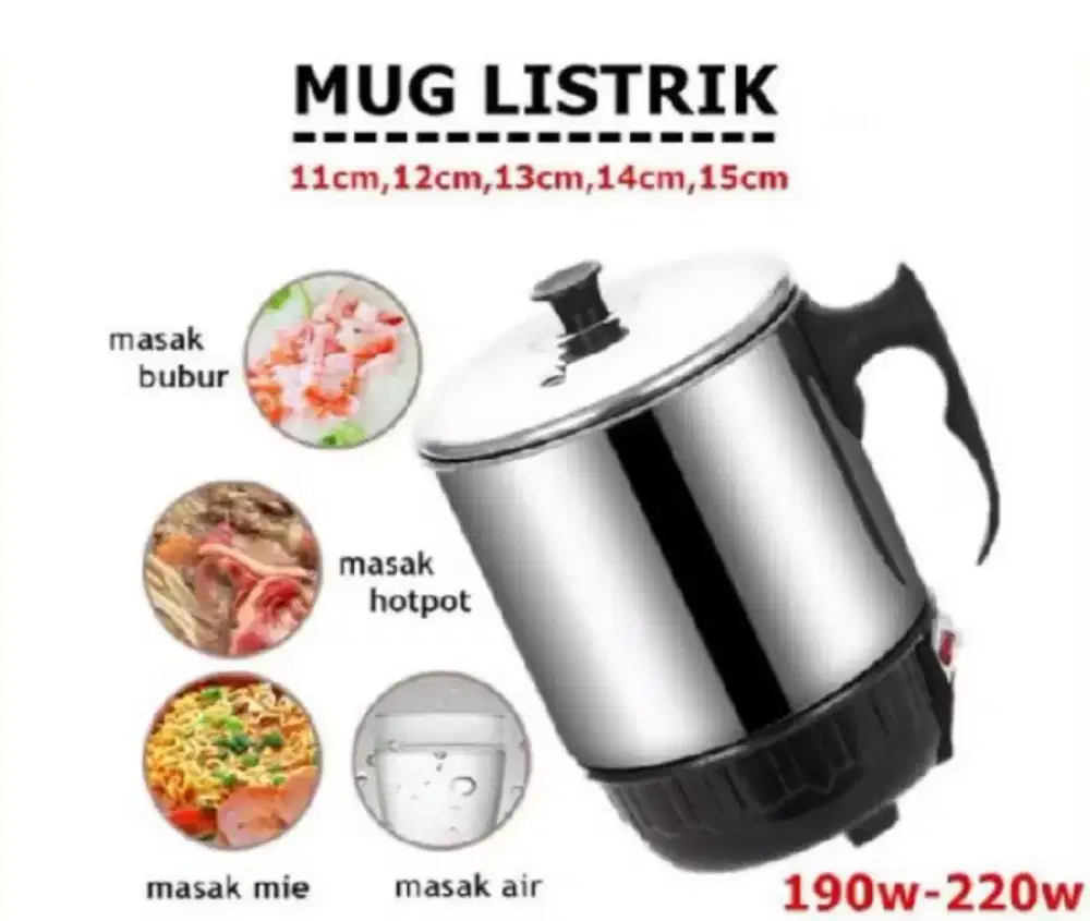Teko Listrik uk.13cm