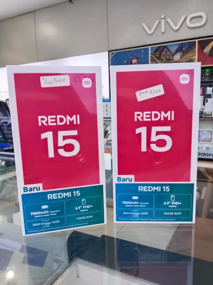 XIAOMI Redmi 15 8GB/128GB, 8GB/256GB, Snapdragon 685, 7000mAh