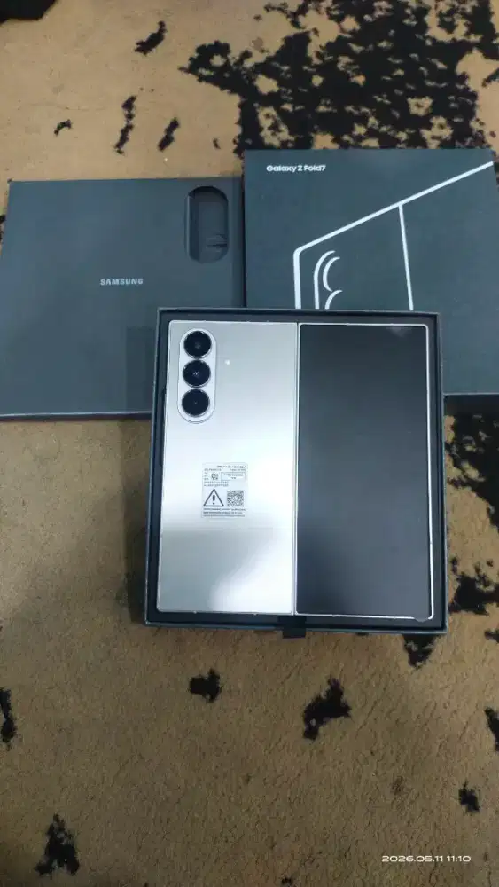 Samsung Z Fold 7 12/512GB Like New masih Garansi