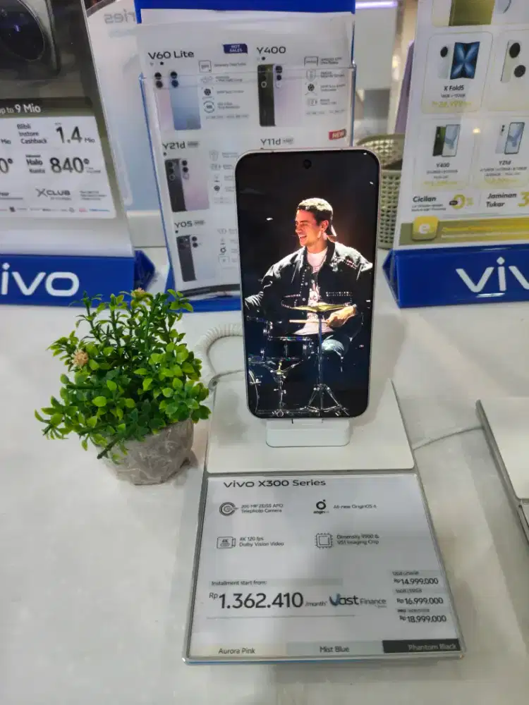 Vivo X300 512GB, Cicilan 0% Tanpa DP