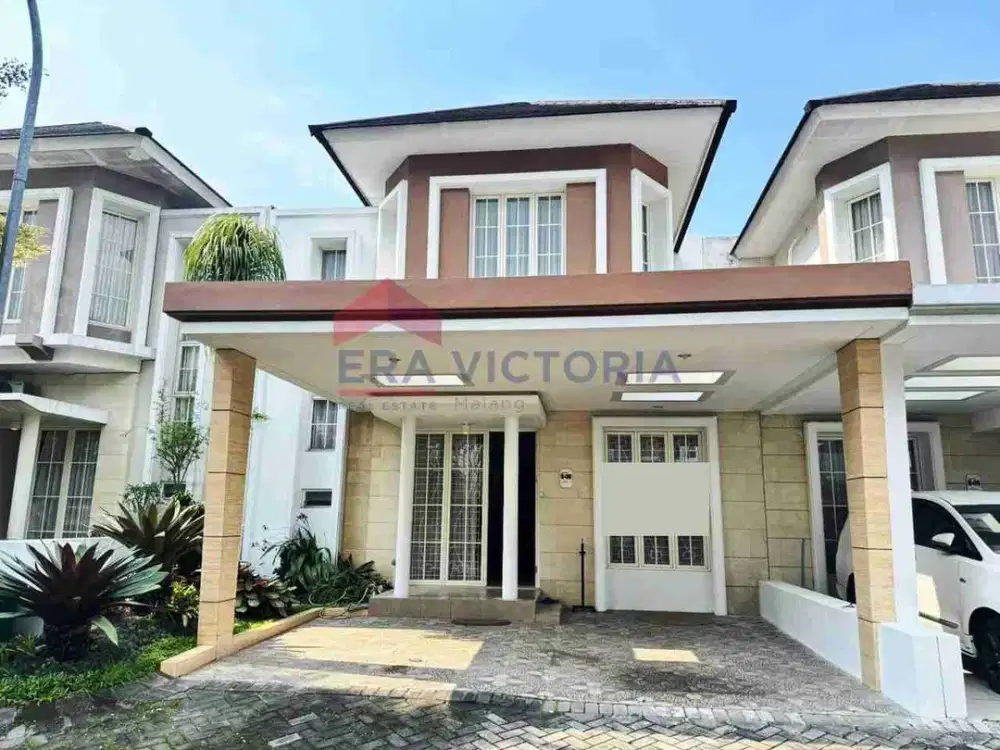 Rumah full furnish disewakan di green orchid lowokwaru malang