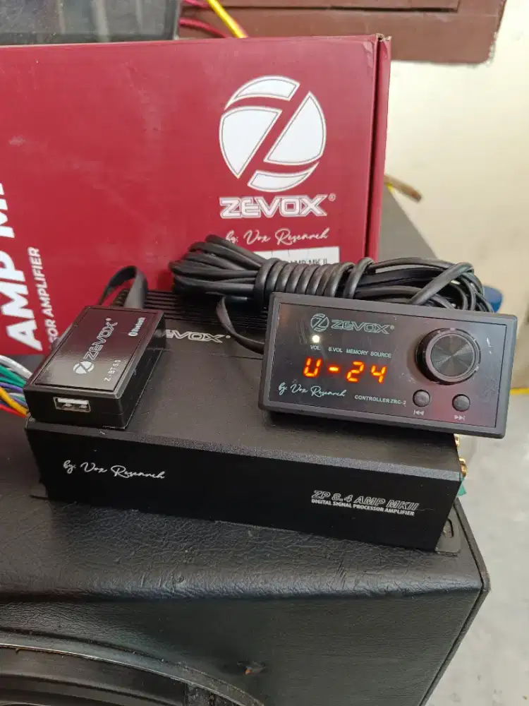 DSP. Audio Mobil. ZEVOX. ZP-8.4 AMP-MK 2.