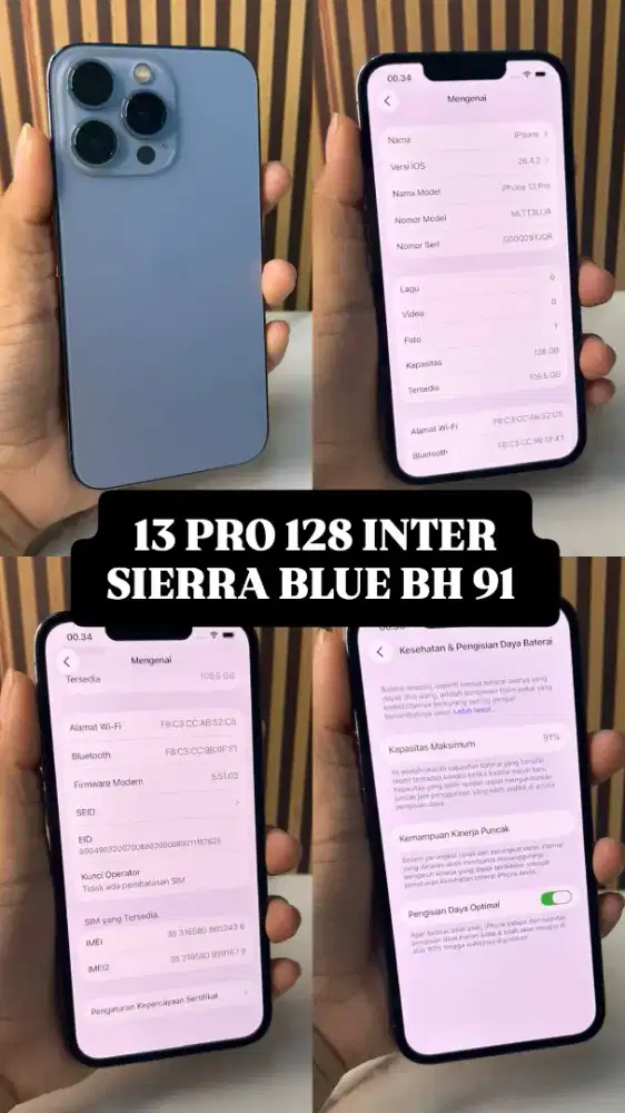 Jual CPT iPHONE/IP 13 PRO INTER