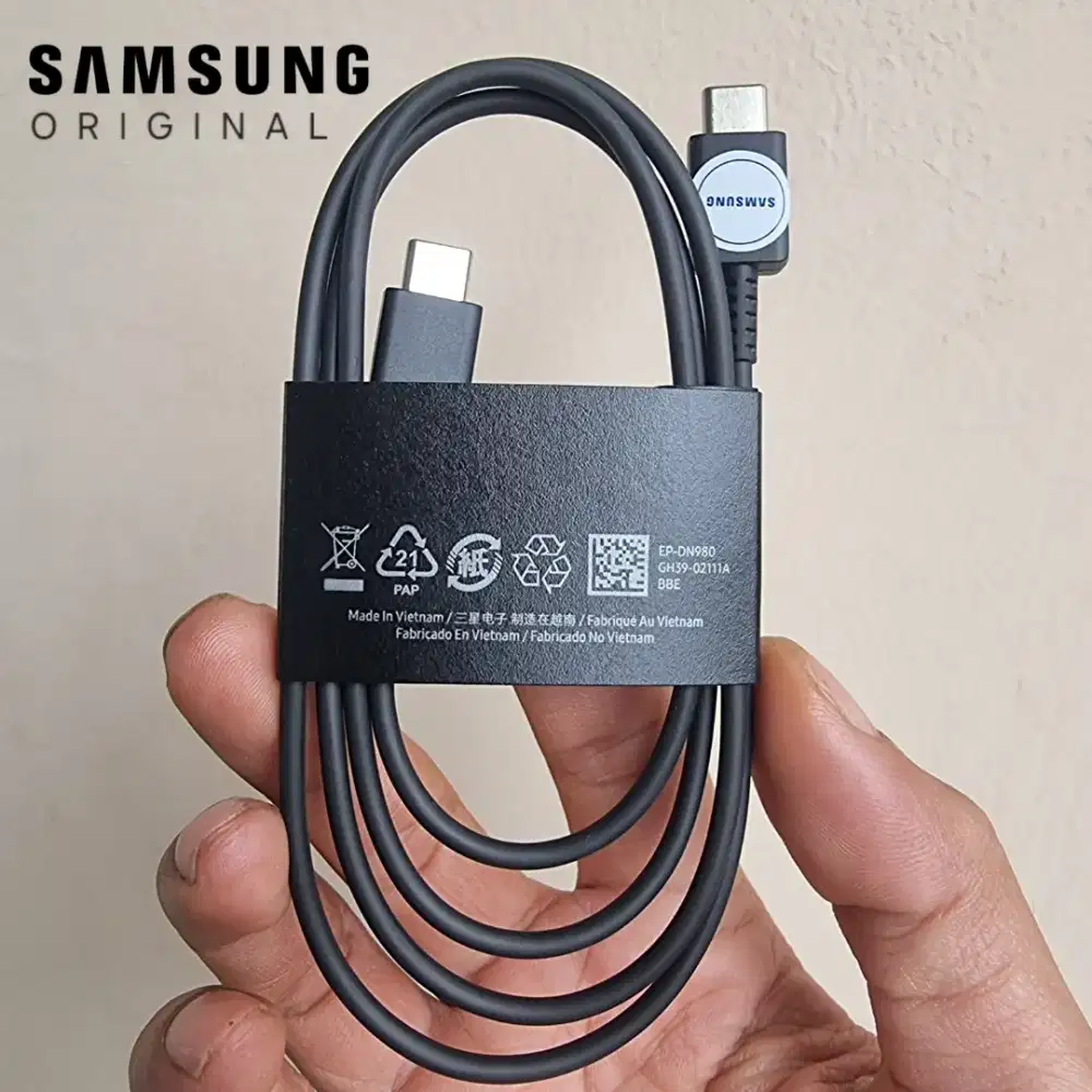 Samsung kabel Type-C to Type-C Original Garansi Sein