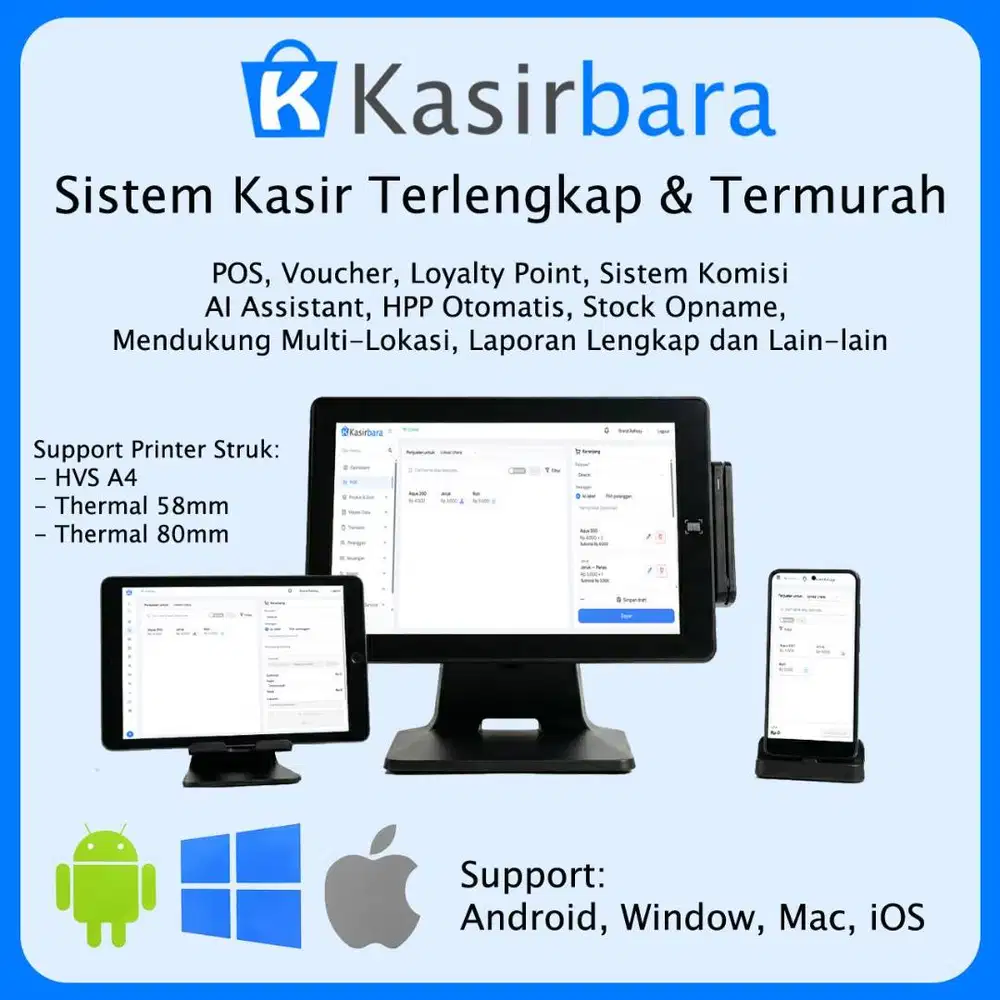 JUAL SISTEM KASIR / APLIKASI POS