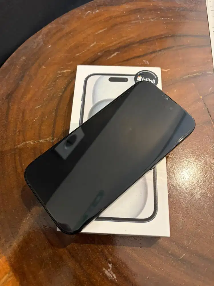 IPHONE 15 Black 128GB ex IBOX