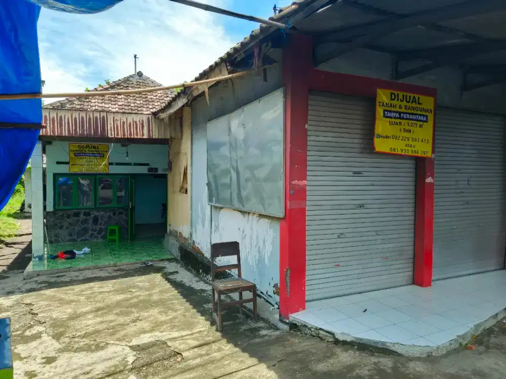 Dijual Cepat Tanah dan Bangunan di Jalan RA Kartini Bangil Pasuruan