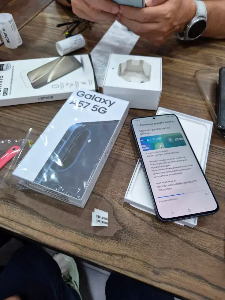 Samsung new galaxy A57 free buds