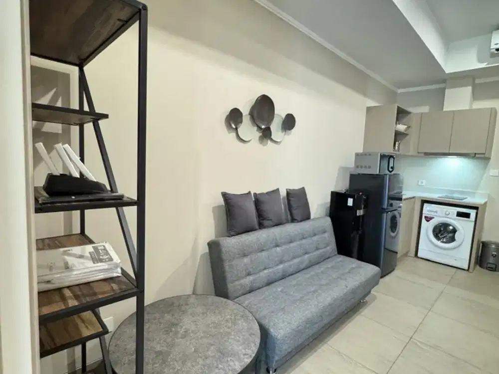 disewakan 2 bedroom full furnish menara jakarta kemayoran