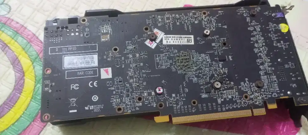 vga rx 570 8 gb no display