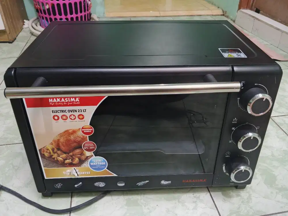 Oven listrik hakasima 23L like new