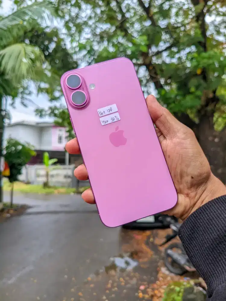 Iphone 16 plus ibox 128GB normal mulus lengkap