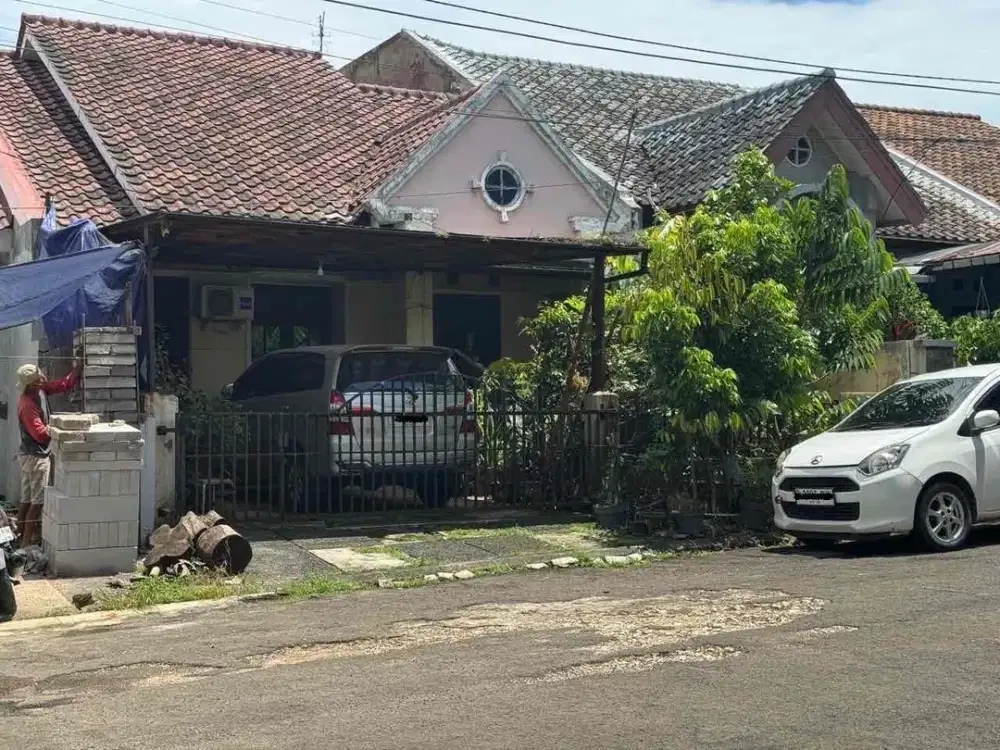 dijual rumah murah harga dibawah pasaran di perumahan vila dago, kel. benda baru, kec. pamulang, kota tangerang selatan