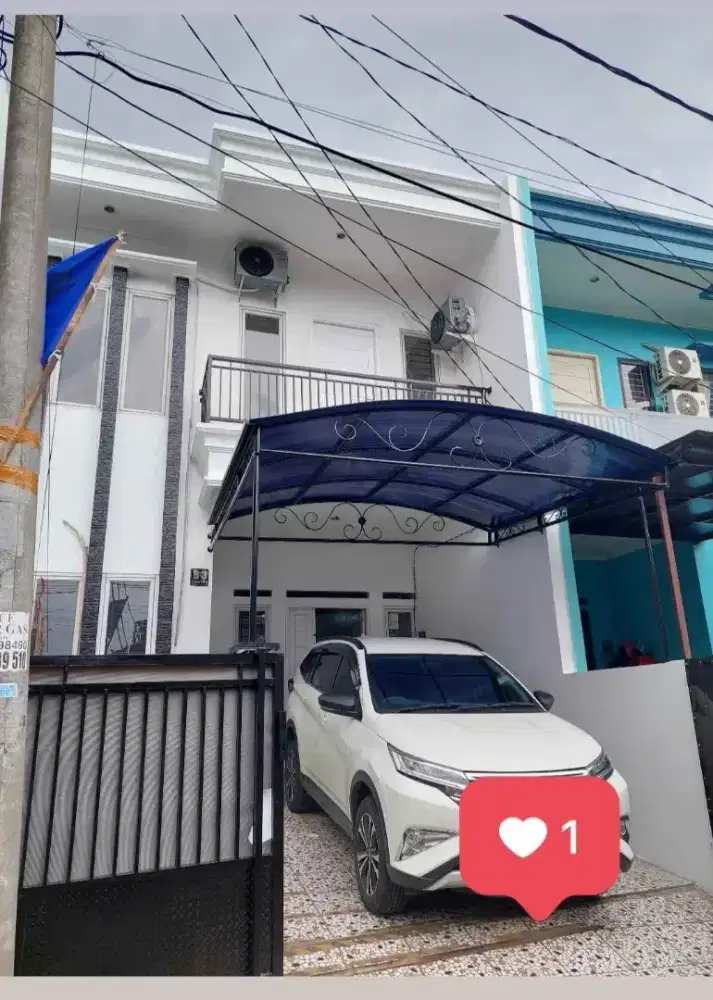 Rumah 2 Tingkat Disewakan Pertahun