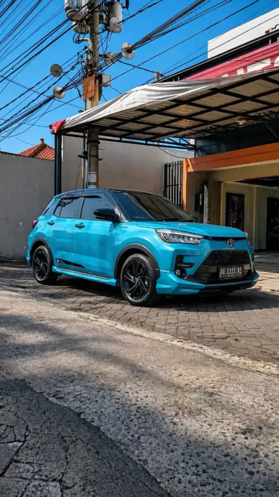 Toyota Raize GR Sport 1.0 TurboCharge CVT TwoTone 2022 Nopol Cantik
