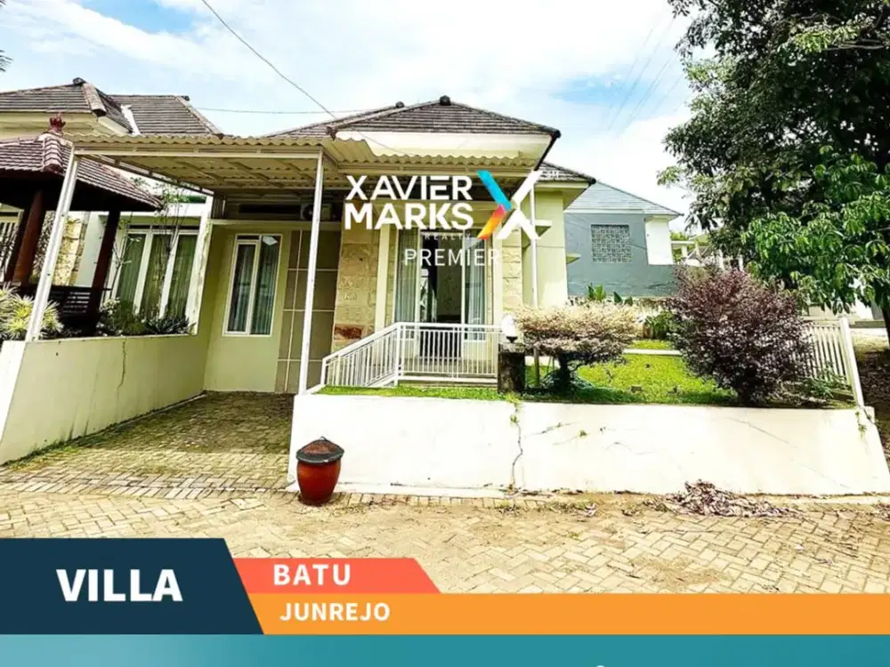 Dijual Villa Aktif Terawat Full Furnish di Junrejo Batu