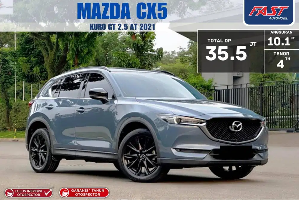MAZDA CX5 GT KURO 2021 2.5 AT FACELIFT SUNROOF LOW KM.24B PAJAK PNJNG