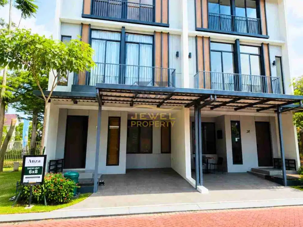 Dijual Rumah 3 Lantai cicilan 6jtan di Pusat Kota Gading Serpong