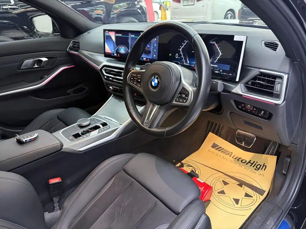 DP10% [Km11.000] 320i M-Sport LCi 2023 Black Reg 2024 #AUTOHIGH