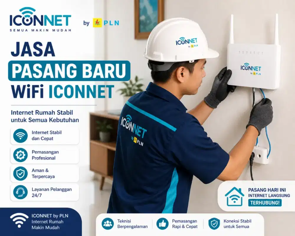 Jasa pasang baru wifi iconnet