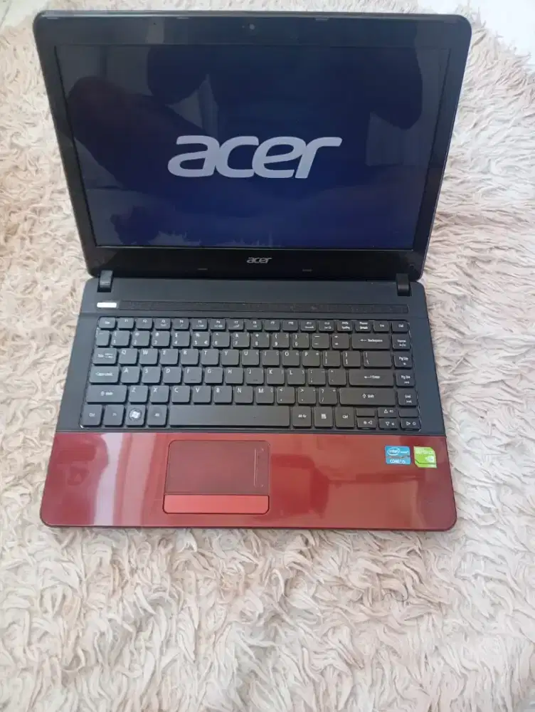 Laptop Acer core i5 dual vga ram 8 hdd 500 gb