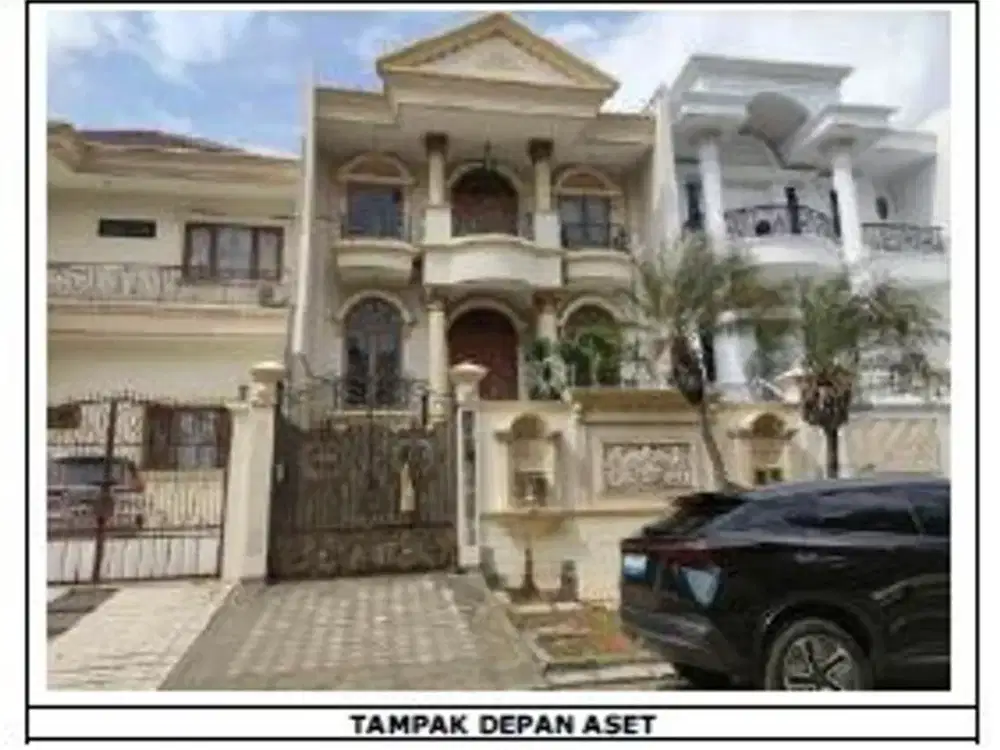 Dijual Lelang Rumah Perumahan Pantai Indah Kapuk Jalan Walet, Kapuk Muara - Penjaringan, Jakarta Utara