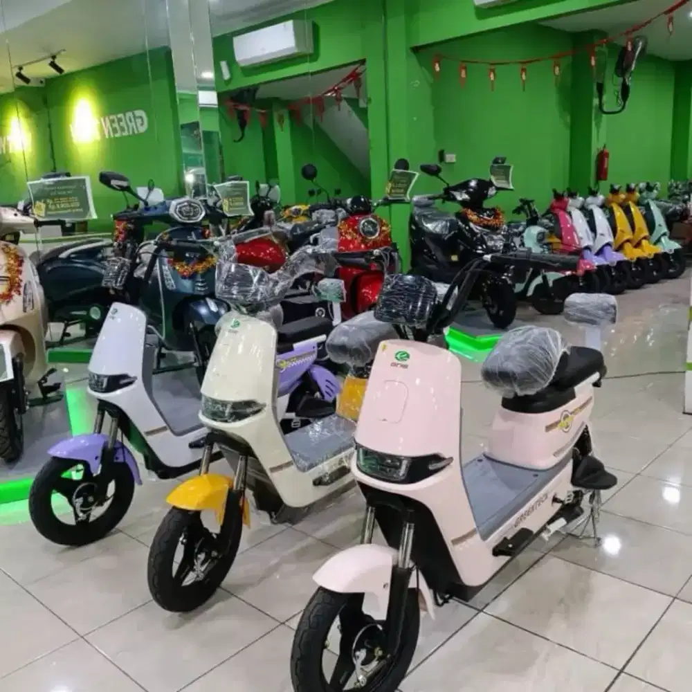 sepedalistrik type.batu simpel led lampu