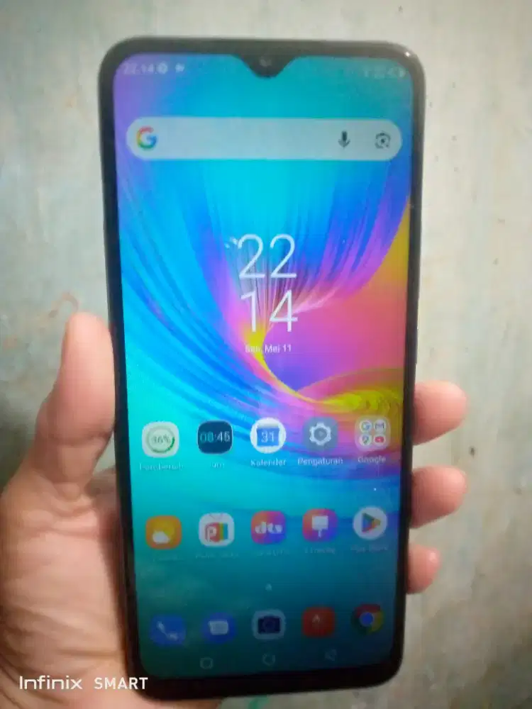 Infinix hot 9 play ram 4/64 jaringan 4g