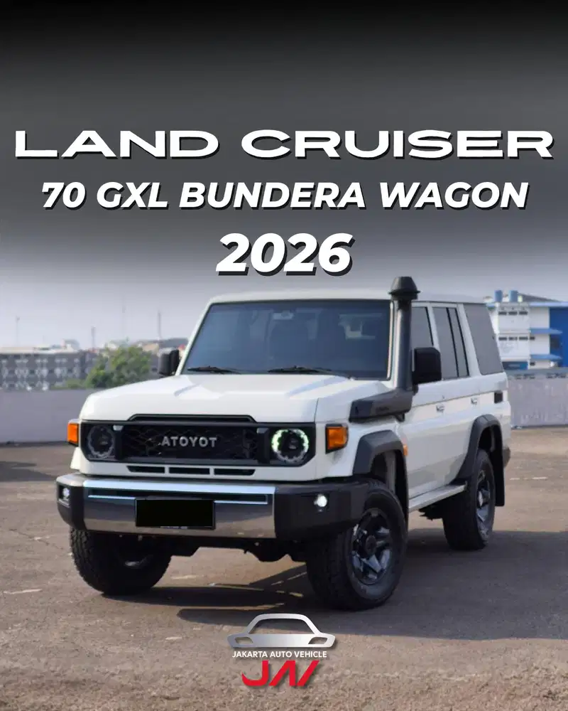 TOYOTA LAND CRUISER 70 GXL BUNDERA WAGON 2026 / Brand New Condition