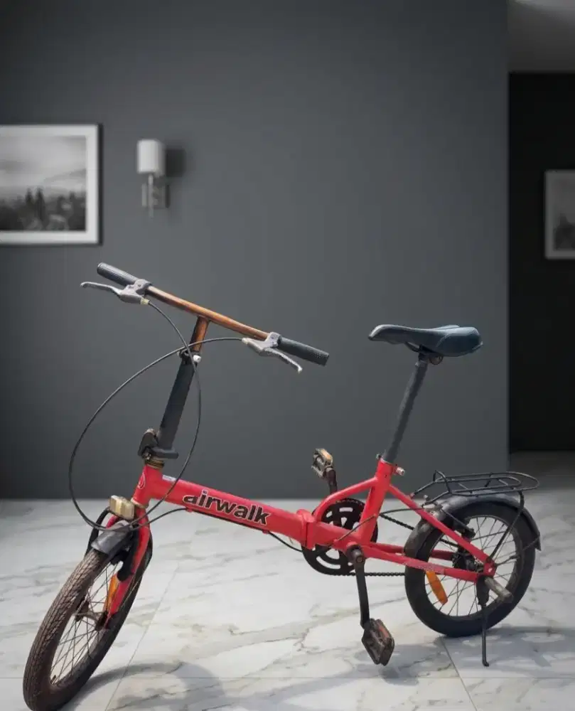 Sepeda lipat Airwalk 16 inch singgel speed
