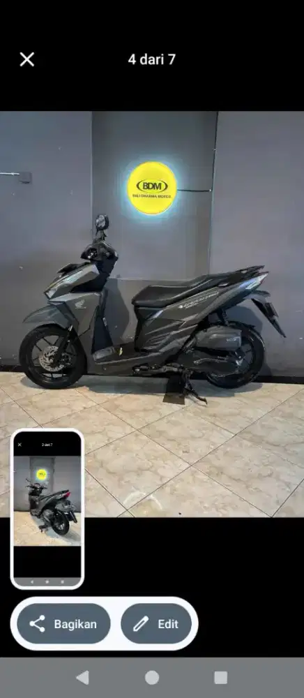 Honda Vario 150 CC thn. 2016 cash Bali dharma motor