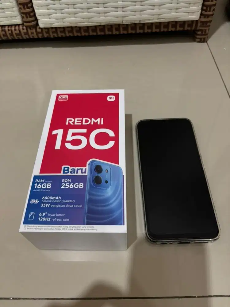 Redmi 15c Second ( Fullset ori )