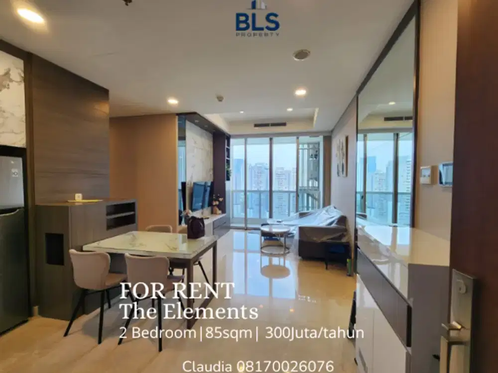 FOR RENT Apartment The Elements 2BR