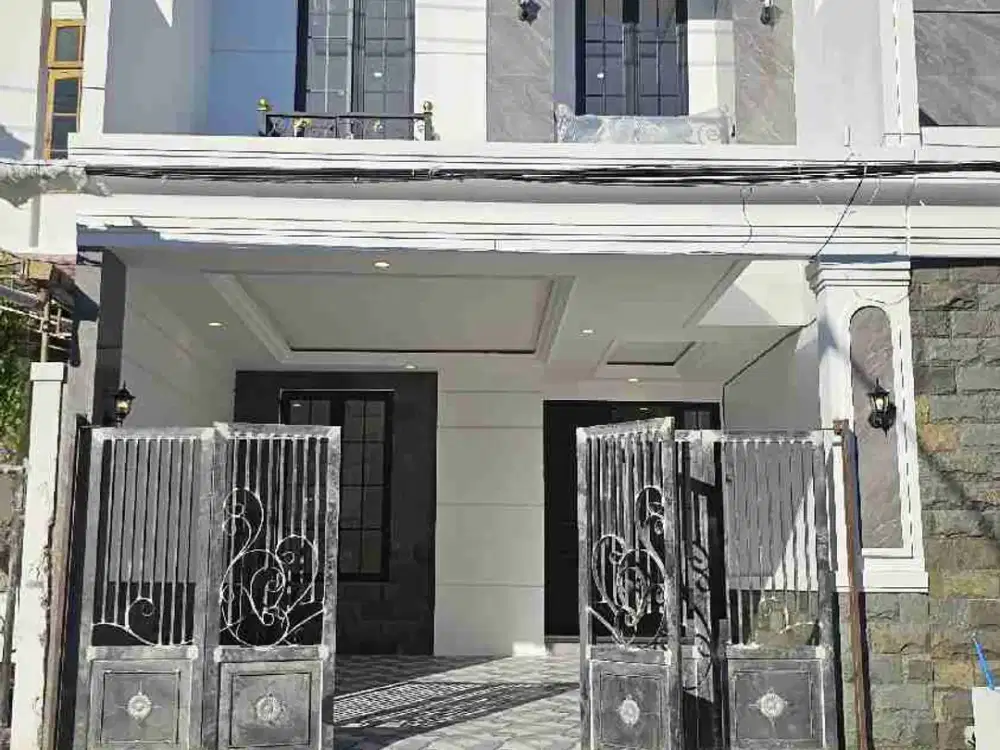 Dijual rumah baru di kertajaya surabaya
