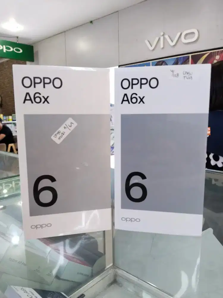 OPPO A6x, Snapdragon 685, 120Hz, 6500mAh, Garansi Resmi